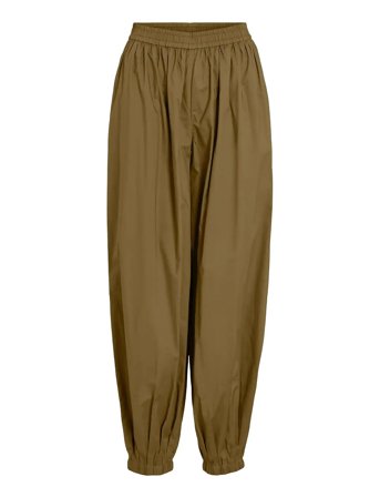 Vila Viemilie Hw Parachute Pants - Khaki green - 40