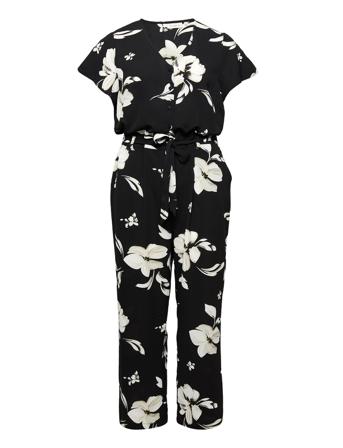 Carluxmille Cap Sl Ankle Jumpsuit Aop Jumpsuit Multi/mønstret ONLY Carmakoma