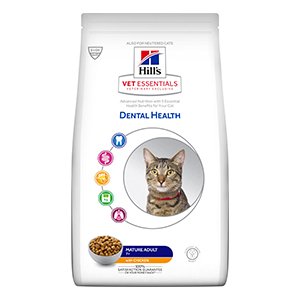 Hills VetEssentials Katt Äldre Vuxen 7+, Kyckling