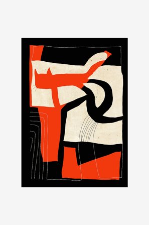 Malerifabrikken - Poster The Loose Cat - Sort - Posters - Fra Homeroom