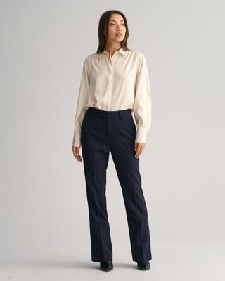 GANT - Satengskjorte i regular fit - Dame - 38