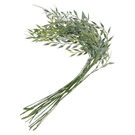 20 kpl Teko-Salix-lehtiä Oksat Simuloitu Salix-lehti Poimii Teko-Salix-lehtiä Varret