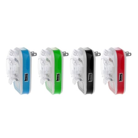 USB Universell Batterilader LCD Indikatorskjerm for Mobiltelefoner EU/US Plugg Ladeadapter Bærbar Lettvekt