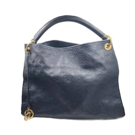 Louis Vuitton Vintage, Pre-owned Leather louis-vuitton-bags Blauw, Dames, Maat:ONE Size
