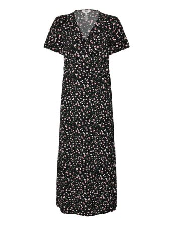 Object | Objema Elise S/S Long Wrap Dress Rep . C | 34