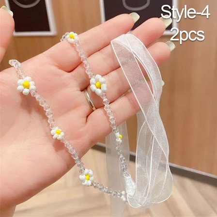 2 st Pärlhårband Pannband STIL-4 STIL-4 Stil-4