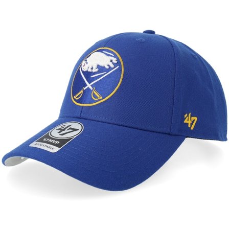 47 Brand - Azul adjustable Gorra - Buffalo Sabres Mvp Royal/White Adjustable @ Hatstore