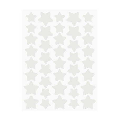 Pimple Patches för Ansikte, Hydrokolloid Akne Plåster, Söta Stjärn-Zit Skydd, Färgglada Prickar Klistermärken Blemish Pimple Patches