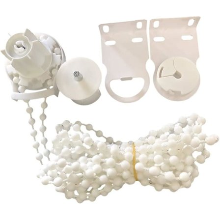 Med blindkedjekopplingsklämma, används för rullgardiner och vertikala gardiner