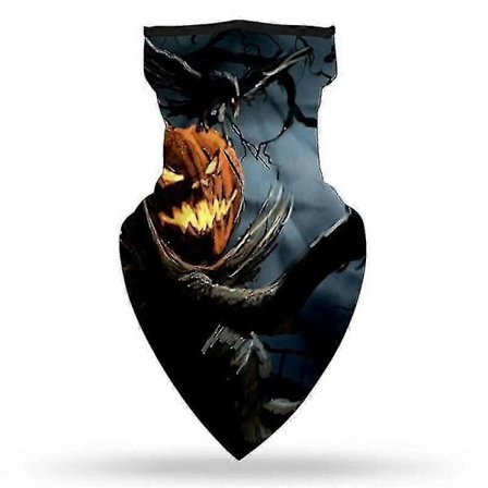 (D) Pyöräilyputkihuivi Snood Kasvomaskit Peite Kaulanlämmitin Bandana Halloween