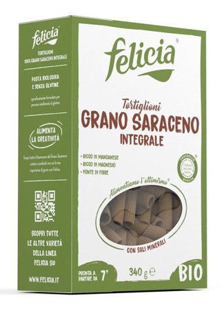 Felicia Bio Tortiglioni di Grano Saraceno 340g