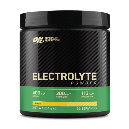 Optimum Nutrition Electrolyte Powder, Lemon, 264 g