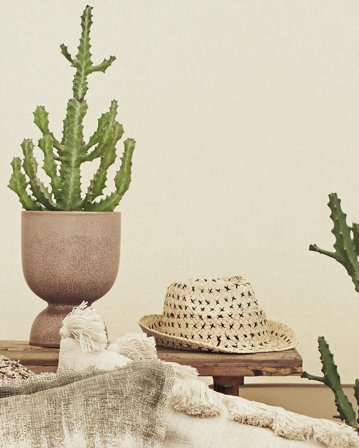 Madam Stoltz Stråhatt Raffia Natur