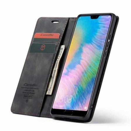 Huawei P20 Pro Elegant Flip Case CaseMe 3-RUMMET