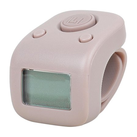 Bærbar Mini Genopladelig Digital Finger Ring Elektronisk Håndtæller 6 Cifret Bønnetæller Clicker Til W/ Usb C