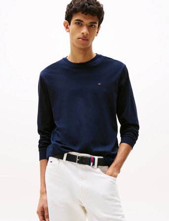 Tommy Jeans Tjm Slim 2Pack L/S Ext - Multi/patterned - L