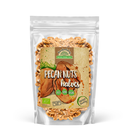 Rawfoodshop RAW Pekan nøtter Økologiske, 200 g