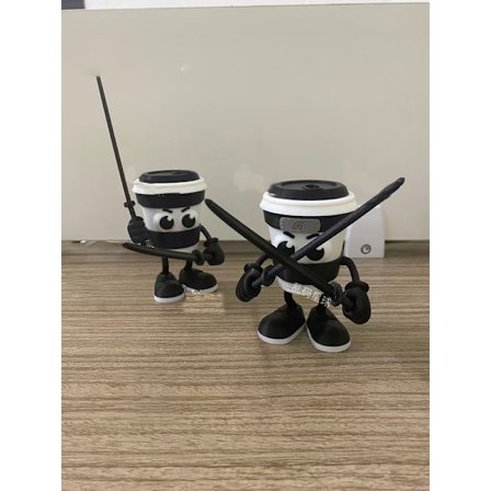 1 stk. cappuccino ninja lekemateriale PLA