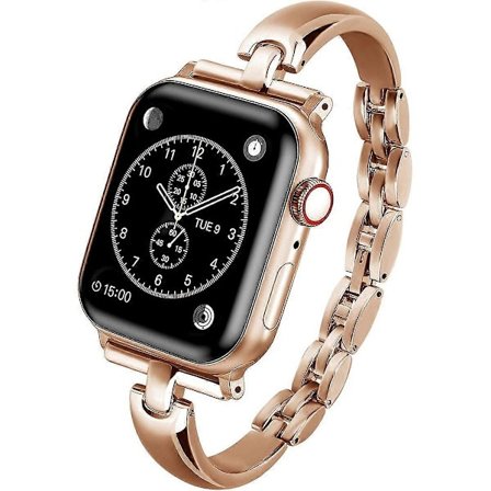 Armband kompatibelt med Apple Watch Series Ultra 9 8 SE 7 6 5 4 3 2 och fler modeller.