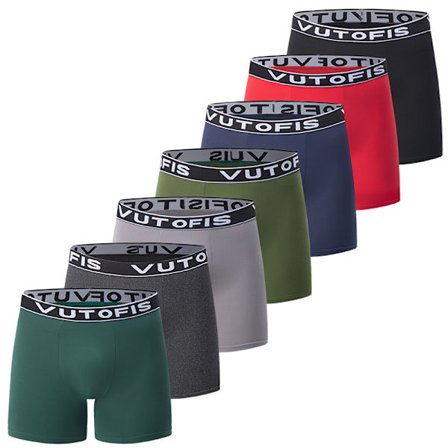 7-pack Premium boxershorts för män, stretchigt material som andas, komfort hela dagen