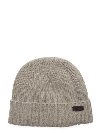 Barbour Carlton Beanie Accessories Headwear Beanies Grå Barbour