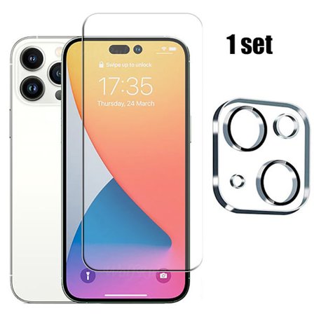 iPhone 14 Plus - Näytönsuoja + Kameran linssisuoja HD 0,3mm