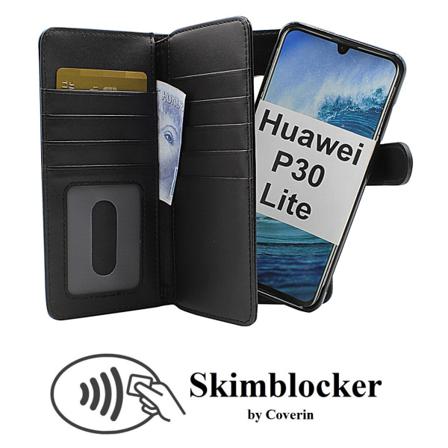 Skimblocker Xl Magnet Wallet Huawei P30 Lite (svart)