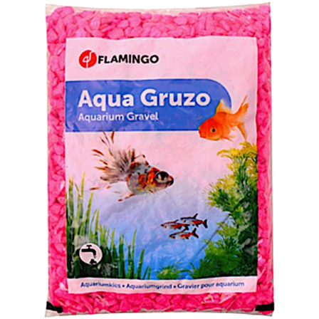Flamingo - Akvariegrus neonrosa 1 kg - Akvaristikk - Akvarie inventar - Akvariegrus & sand - ZOO.no