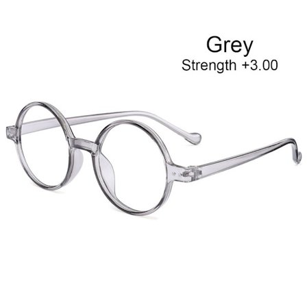 Læsebriller Presbyopia Briller GRÅ STYRKE +3,00