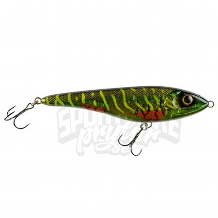Big Bandit suspending,,6cm, Green Motoroil Pike UV