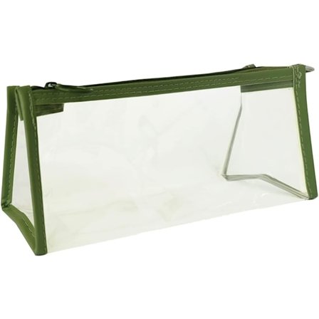 Genomskinlig pennfodral, genomskinligt pennfodral (rosa)