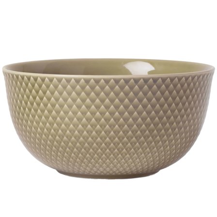 Lyngby porcelæn Rhombe Earth serveringsskål 17,5 cm, clay | Dukning & Servering > Serveringsskålar > Serveringsskål | Bagaren och Kocken