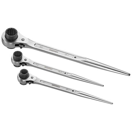 Teng Tools 245200211 Ringskrallenøkkel 19 x 24 mm, Håndverktøy
