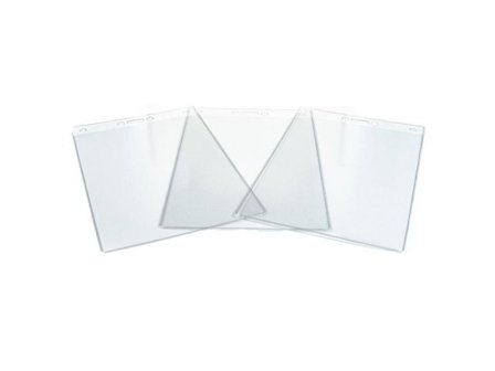 EXPOGRAF CARDKEEP Namnskylt med hål A6 148x105mm 25/fp - Lyreco - Kontorsmöbler och inredning - Namnskyltar och korthållare - Namnbrickor