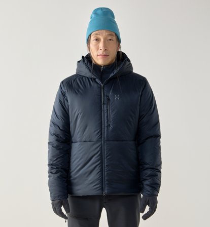 Haglöfs Breeze Mimic Hood Men Tarn Blue - HerrL