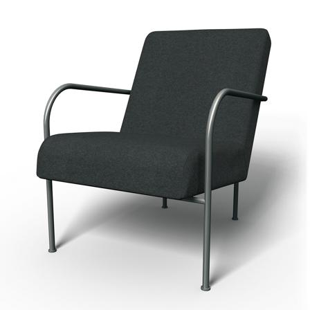 IKEA - IKEA PS Chair Cover, Stone, Wool - Bemz