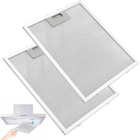 2-pack Universal Köksfläkt Filter Ersättning 320 x 260mm