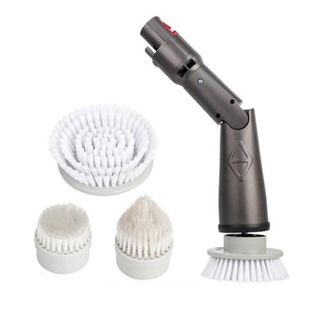 Rengjøringsbørstesett med adapter for Dyson V11/V10/V8/V7 - 4 børstehoder