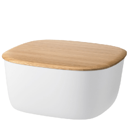 Rig-tig BOX-IT brödlåda L 23 cm Köksförvaring Vit