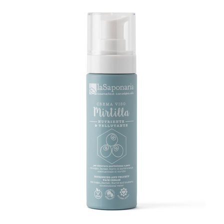 LA SAPONARIA Costituzionale Viso Crema viso nutriente MIRTILLA 50ml - Tratt.viso 24 ore nutriente