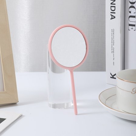 Oregelbunden Lollipop Handhållen Spegel, Portabel Och Söt Liten Spegel, Sminkspegel För Flickor, Handtagsspegel, Touch Up Spegel