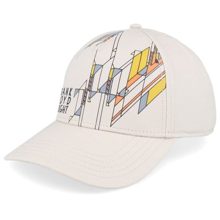 American Needle - Beige adjustable Keps - Frank Lloyd Wright Valin Stone A-Frame Adjustable @ Hatstore