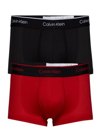 Low Rise Trunk 2Pk Boxershorts Sort Calvin Klein