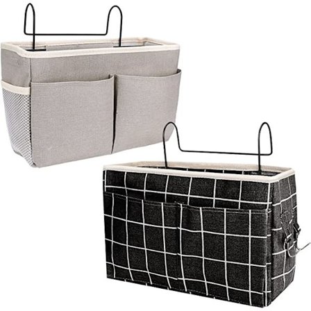 Sängsida Organizer 2 PCS Sängsida Väskor Hängande Korg Förvaring Wate