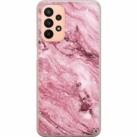Samsung Galaxy A23 5g Genomskinligt Skal Glitter Marble