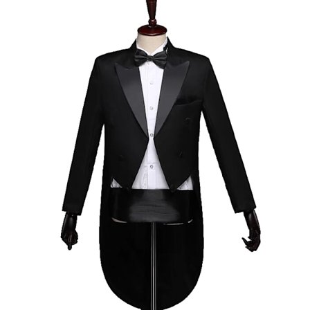 Herre Smoking Dressjakke Slank Passform 3-delt Dress