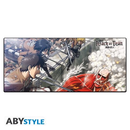 ATTACK ON TITAN Musmatta XXL - Eren vs Colossal Titan