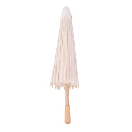 1 kpl Paperinen Umbrella Kids Tee-se-itse-tarvike Perinteinen Craft Deco wooden 20