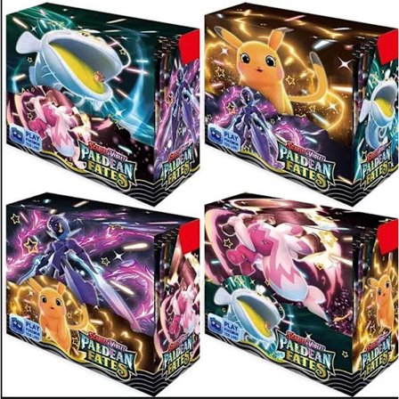 360 st Box Pokemon Shining Fates Style SCARLET&VIOLE 151 Booster Battle Carte Samlarkort Spel Samlingskort Leksaker Barn Presenter