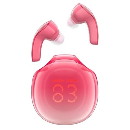 Acefast T9 Bluetooth 5.3 trådlösa in-ear hörlurar - röd